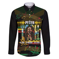 Jamaica Reggae Legend Tosh Family Matching Puletasi and Hawaiian Shirt Cannabis Pattern - Wonder Print Shop