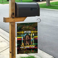 Jamaica Reggae Legend Tosh Garden Flag Cannabis Pattern - Wonder Print Shop