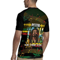 Jamaica Reggae Legend Tosh Rugby Jersey Cannabis Pattern - Wonder Print Shop