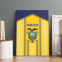 Custom Ecuador Football Canvas Wall Art 2025 Come On La Tricolor - Wonder Print Shop