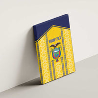 Custom Ecuador Football Canvas Wall Art 2025 Come On La Tricolor - Wonder Print Shop