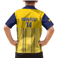 Custom Ecuador Football Family Matching Mermaid Dress and Hawaiian Shirt 2025 Come On La Tricolor - Wonder Print Shop