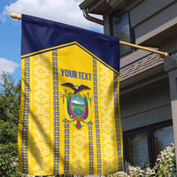 Custom Ecuador Football Garden Flag 2025 Come On La Tricolor - Wonder Print Shop