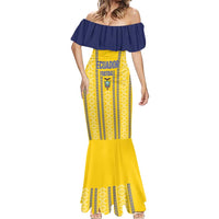 Custom Ecuador Football Mermaid Dress 2025 Come On La Tricolor - Wonder Print Shop