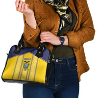 Custom Ecuador Football Shoulder Handbag 2025 Come On La Tricolor - Wonder Print Shop