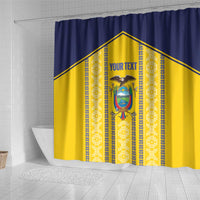 Custom Ecuador Football Shower Curtain 2025 Come On La Tricolor - Wonder Print Shop