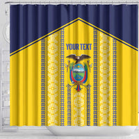 Custom Ecuador Football Shower Curtain 2025 Come On La Tricolor - Wonder Print Shop