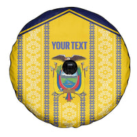 Custom Ecuador Football Spare Tire Cover 2025 Come On La Tricolor - Wonder Print Shop