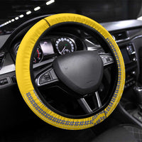 Ecuador Football Steering Wheel Cover 2025 Come On La Tricolor - Wonder Print Shop