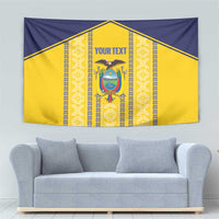 Custom Ecuador Football Tapestry 2025 Come On La Tricolor - Wonder Print Shop