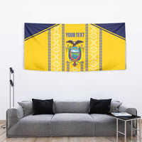 Custom Ecuador Football Tapestry 2025 Come On La Tricolor - Wonder Print Shop