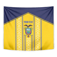 Custom Ecuador Football Tapestry 2025 Come On La Tricolor - Wonder Print Shop