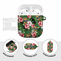 Pineapple Skull Aloha Hawaii AirPods Case Summer Vibes Tropical Seamless Pattern - Wonder Print Shop