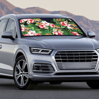 Pineapple Skull Aloha Hawaii Auto Sun Shade Summer Vibes Tropical Seamless Pattern - Wonder Print Shop