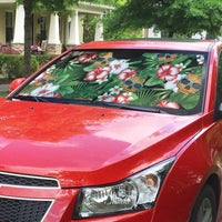 Pineapple Skull Aloha Hawaii Auto Sun Shade Summer Vibes Tropical Seamless Pattern - Wonder Print Shop