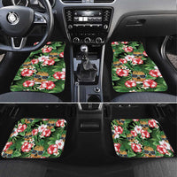 Pineapple Skull Aloha Hawaii Car Mats Summer Vibes Tropical Seamless Pattern - Wonder Print Shop