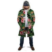 Pineapple Skull Aloha Hawaii Cloak Summer Vibes Tropical Seamless Pattern - Wonder Print Shop