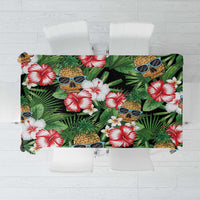 Pineapple Skull Aloha Hawaii Tablecloth Summer Vibes Tropical Seamless Pattern - Wonder Print Shop
