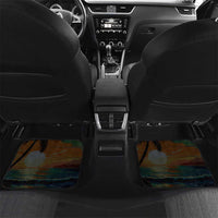 Aloha Hawaii Surfing Skull Car Mats Shaka Skeleton Ride The Waves - Wonder Print Shop