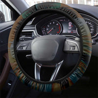 Aloha Hawaii Surfing Skull Steering Wheel Cover Shaka Skeleton Ride The Waves - Wonder Print Shop