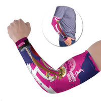 Barbados Royals Cricket Custom Arm Sleeves 3rd Champions Trophy Proud - Pink - Wonder Print Shop