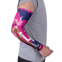 Barbados Royals Cricket Custom Arm Sleeves 3rd Champions Trophy Proud - Pink - Wonder Print Shop