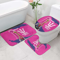 Barbados Royals Cricket Custom Bathroom Set 3rd Champions Trophy Proud - Pink - Wonder Print Shop
