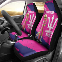 Barbados Royals Cricket Custom Car Seat Cover 3rd Champions Trophy Proud - Pink - Wonder Print Shop