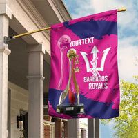 Barbados Royals Cricket Custom Garden Flag 3rd Champions Trophy Proud - Pink - Wonder Print Shop
