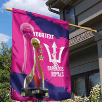 Barbados Royals Cricket Custom Garden Flag 3rd Champions Trophy Proud - Pink - Wonder Print Shop