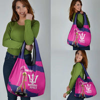 Barbados Royals Cricket Custom Grocery Bag 3rd Champions Trophy Proud - Pink - Wonder Print Shop
