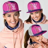 Barbados Royals Cricket Mesh Trucker Cap 3rd Champions Trophy Proud - Pink - Wonder Print Shop