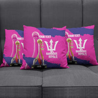 Barbados Royals Cricket Custom Pillow Cover 3rd Champions Trophy Proud - Pink - Wonder Print Shop