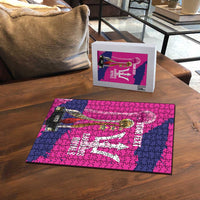 Barbados Royals Cricket Custom Puzzle 3rd Champions Trophy Proud - Pink - Wonder Print Shop