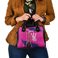 Barbados Royals Cricket Custom Shoulder Handbag 3rd Champions Trophy Proud - Pink - Wonder Print Shop