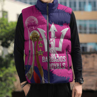 Barbados Royals Cricket Custom Sleeveless Puffer Jacket 3rd Champions Trophy Proud - Pink - Wonder Print Shop