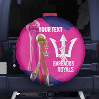Barbados Royals Cricket Custom Spare Tire Cover 3rd Champions Trophy Proud - Pink - Wonder Print Shop