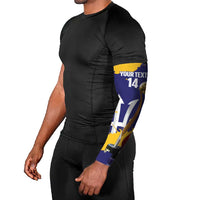 Barbados Royals Cricket Custom Arm Sleeves 3rd Champions Trophy Proud - Blue - Wonder Print Shop