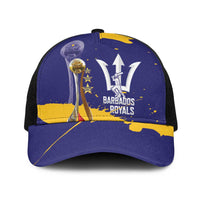 Barbados Royals Cricket Baseball Net Cap 3rd Champions Trophy Proud - Blue - Wonder Print Shop