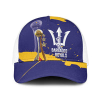 Barbados Royals Cricket Baseball Net Cap 3rd Champions Trophy Proud - Blue - Wonder Print Shop