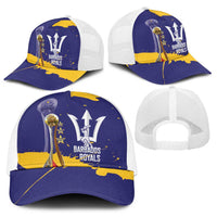 Barbados Royals Cricket Baseball Net Cap 3rd Champions Trophy Proud - Blue - Wonder Print Shop