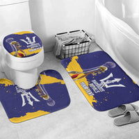 Barbados Royals Cricket Custom Bathroom Set 3rd Champions Trophy Proud - Blue - Wonder Print Shop