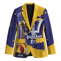 Barbados Royals Cricket Custom Blazer 3rd Champions Trophy Proud - Blue - Wonder Print Shop