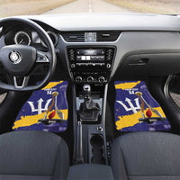 Barbados Royals Cricket Custom Car Mats 3rd Champions Trophy Proud - Blue - Wonder Print Shop