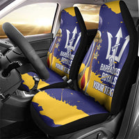 Barbados Royals Cricket Custom Car Seat Cover 3rd Champions Trophy Proud - Blue - Wonder Print Shop