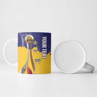 Barbados Royals Cricket Custom Ceramic Mug 3rd Champions Trophy Proud - Blue - Wonder Print Shop