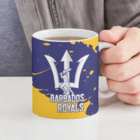 Barbados Royals Cricket Custom Ceramic Mug 3rd Champions Trophy Proud - Blue - Wonder Print Shop
