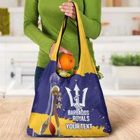 Barbados Royals Cricket Custom Grocery Bag 3rd Champions Trophy Proud - Blue - Wonder Print Shop