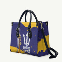 Barbados Royals Cricket Custom Leather Bag 3rd Champions Trophy Proud - Blue - Wonder Print Shop