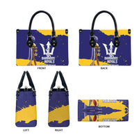 Barbados Royals Cricket Custom Leather Bag 3rd Champions Trophy Proud - Blue - Wonder Print Shop